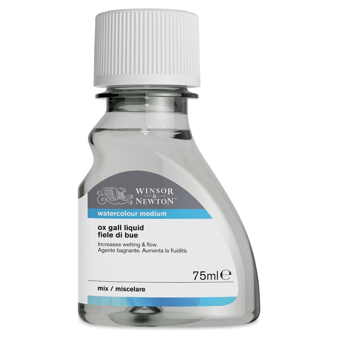 Open in modal - Winsor & Newton Watercolor Mediums - Ox Gall Liquid, 75 ml bottle