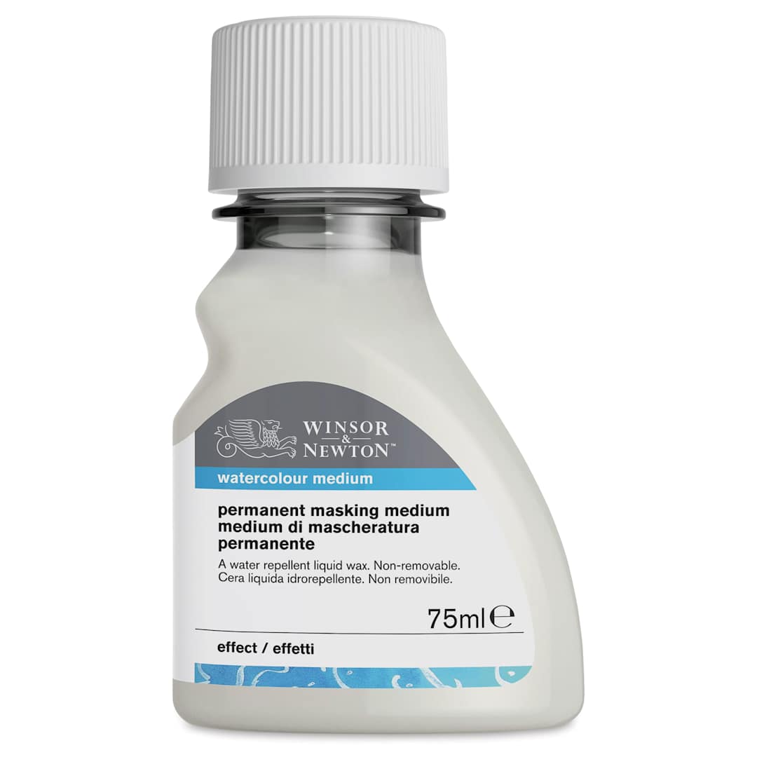 Open in modal - Winsor & Newton Watercolor Mediums - Permanent Masking Medium, 75 ml bottle