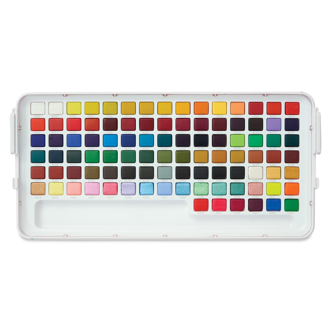 Open in modal - Sakura Koi Watercolor Half Pans - Studio Set of 96 (included paints)