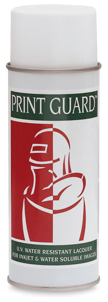 Open in modal - Marshall's Print Guard Spray - Front of 8 oz can
