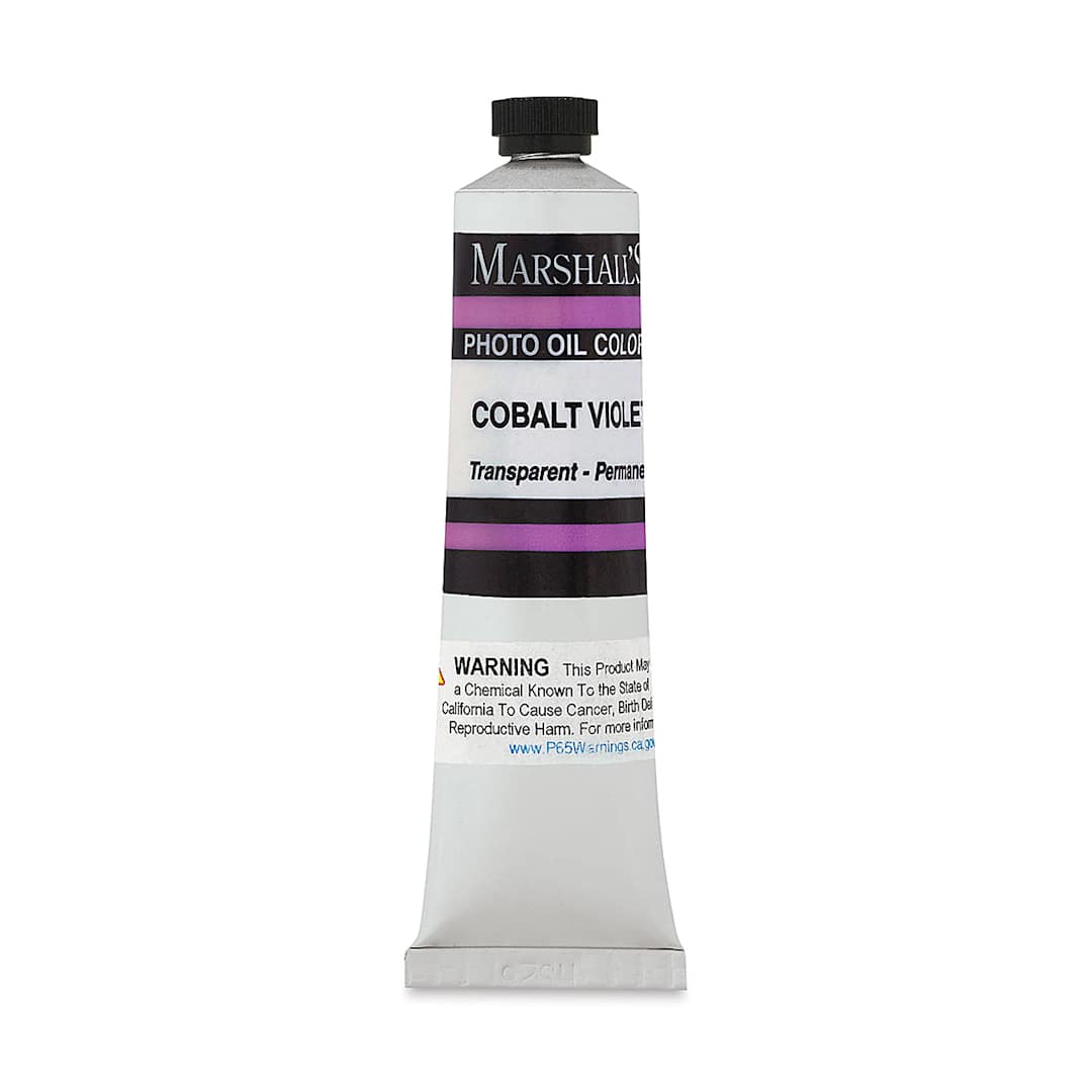 Open in modal - Marshall's Photo Oil Color - Cobalt Violet, 3/4" x 4" Tube