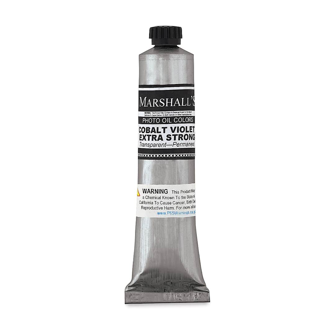 Open in modal - Marshall's Photo Oil Color - Cobalt Violet Extra Strong, 3/4" x 4" Tube