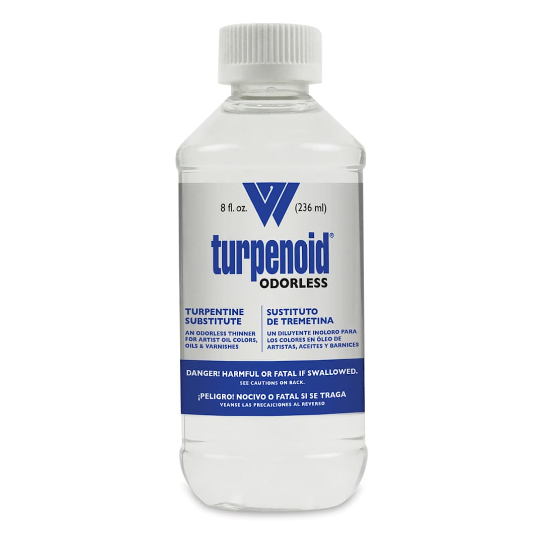 Open in modal - Weber Turpenoid - 8 oz Plastic Bottle, Front Of Bottle