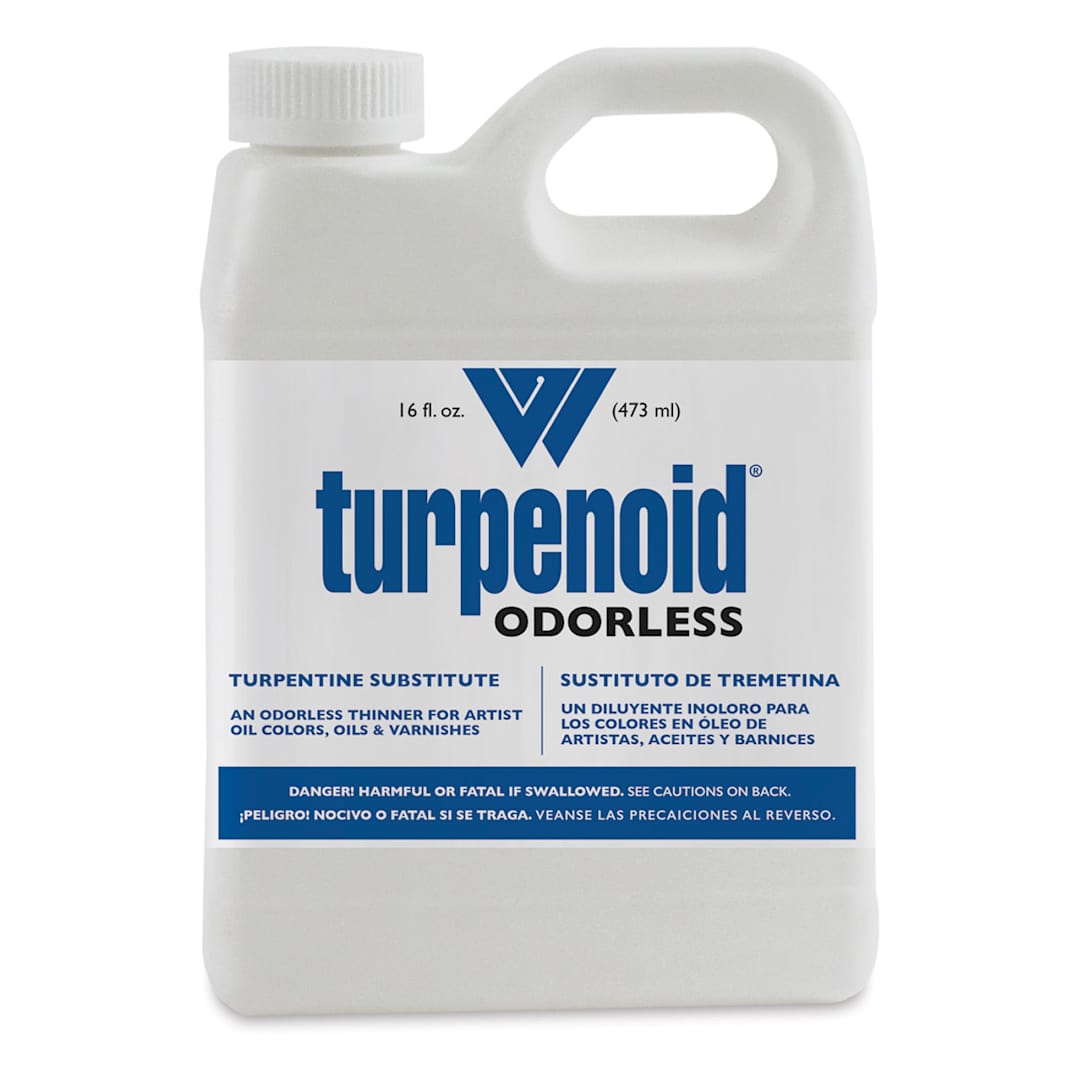 Open in modal - Weber Turpenoid - 16 oz Plastic Jug, Front Of Jug
