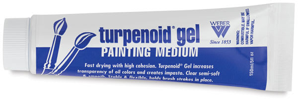 Open in modal - Weber Turpenoid Gel - Single tube shown horizontally
