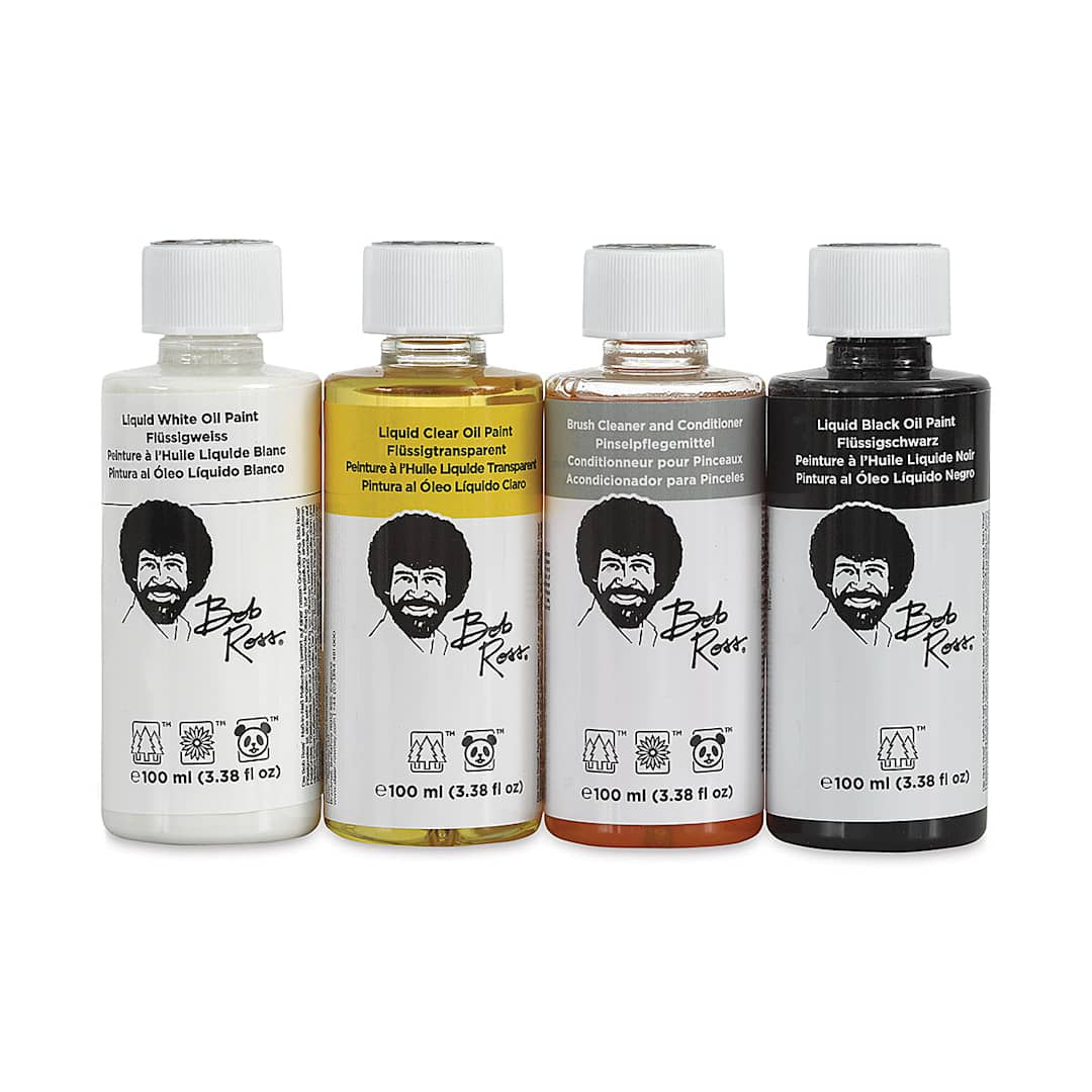Open in modal - Bob Ross Mediums To Go - Set of 4, 4 oz