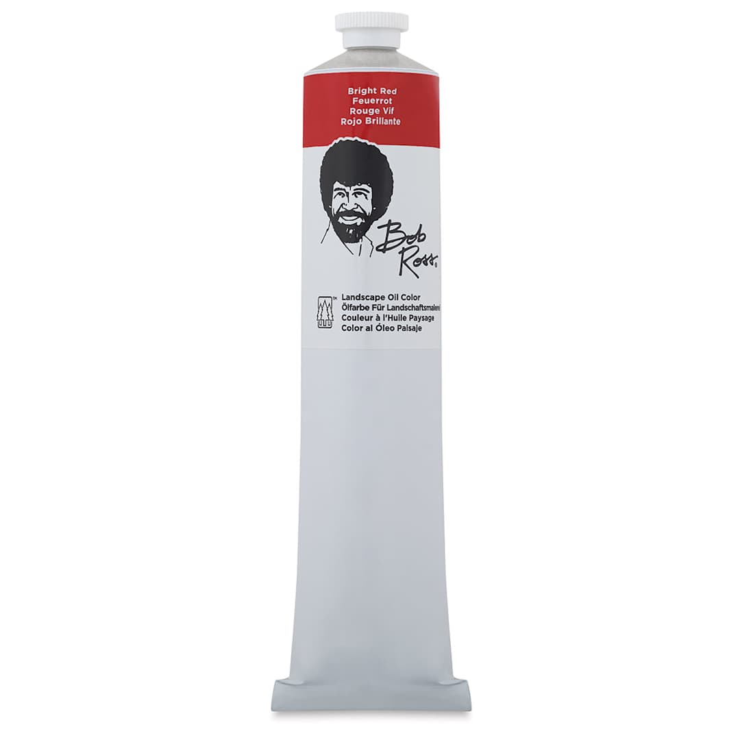Open in modal - Bob Ross Oil Color - Bright Red, 6.8 oz tube