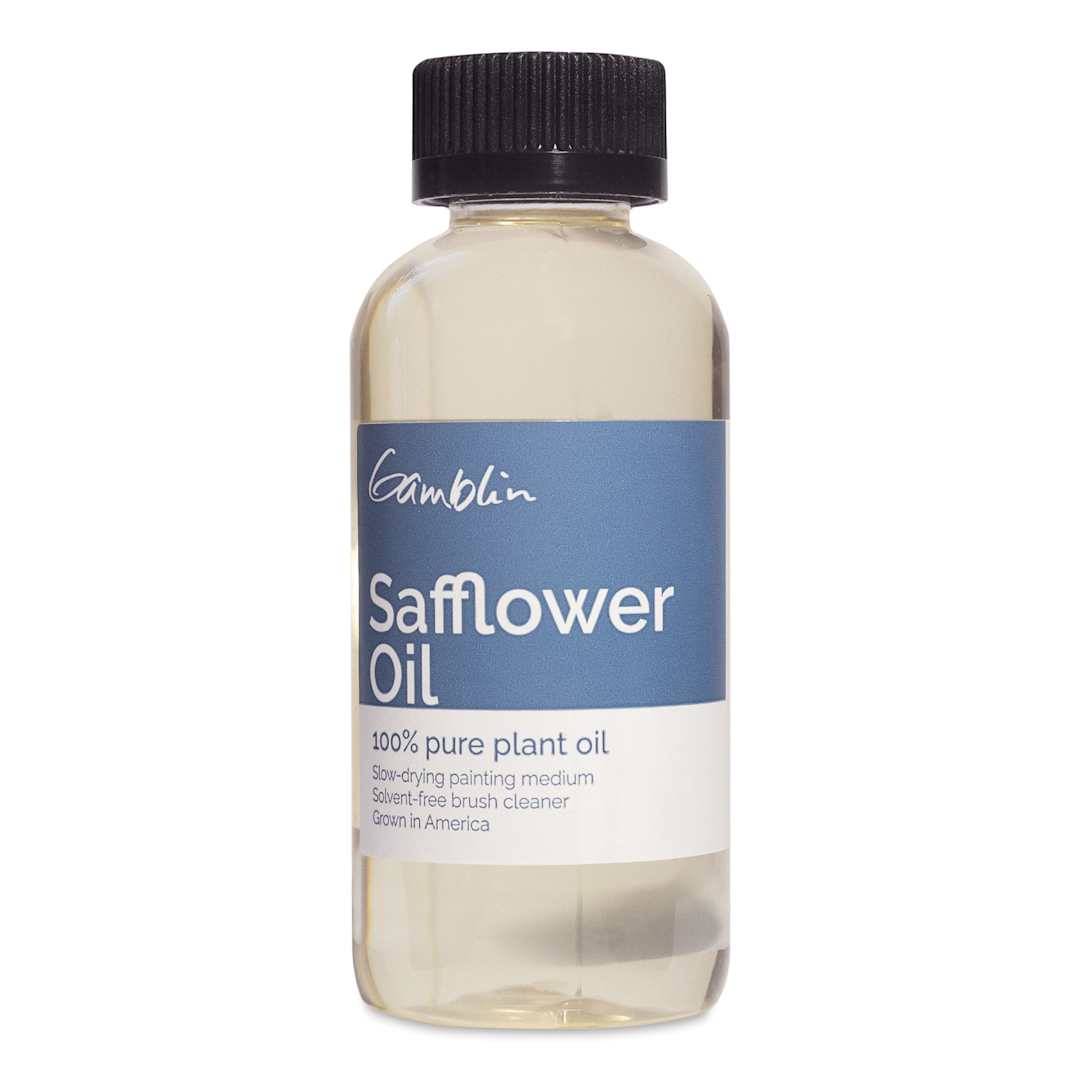 Open in modal - Gamblin Oil Medium - Safflower Oil, 4.2 oz Bottle