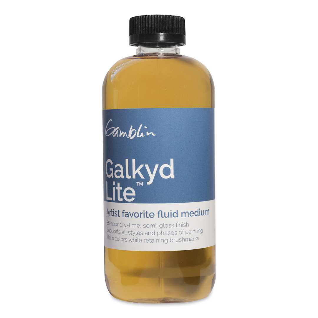 Open in modal - Gamblin Galkyd Lite - 16.9 oz bottle