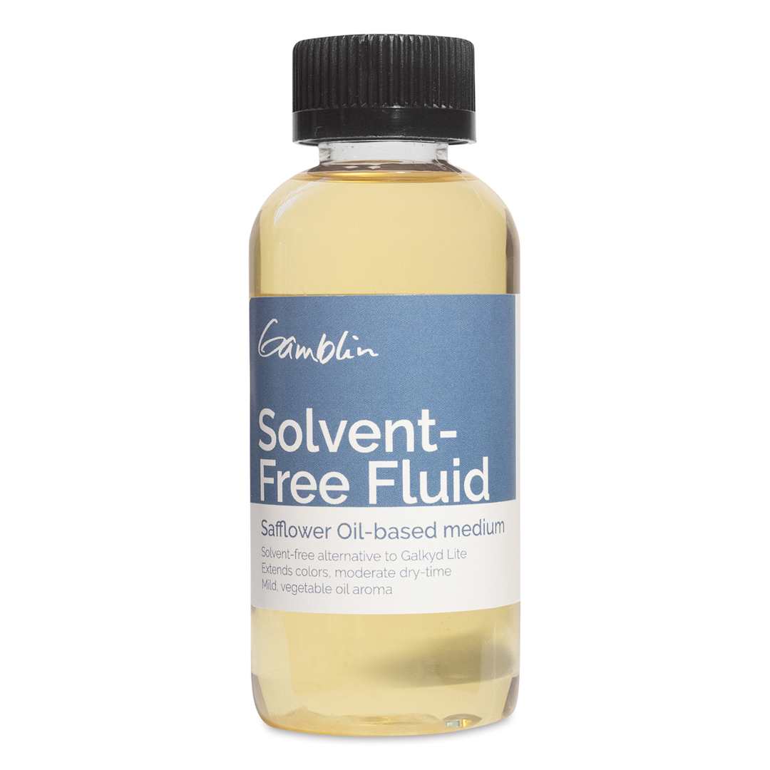 Open in modal - Gamblin Oil Medium - Solvent Free Fluid Medium, 4.2 oz