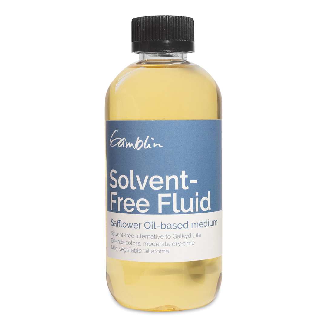 Open in modal - Gamblin Oil Medium - Solvent Free Fluid Medium, 8.5 oz