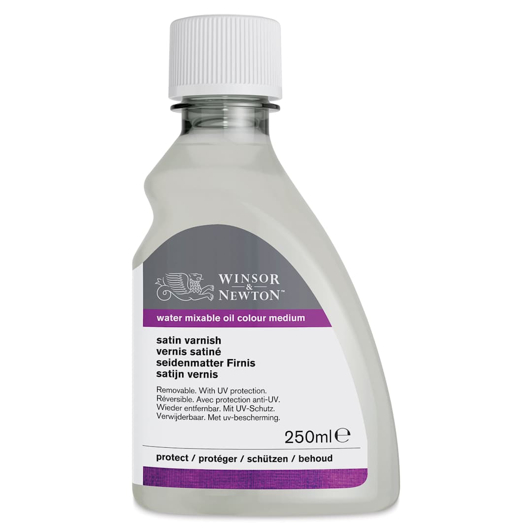 Open in modal - Winsor & Newton Artisan Water Mixable Varnish - Satin, 250 ml bottle