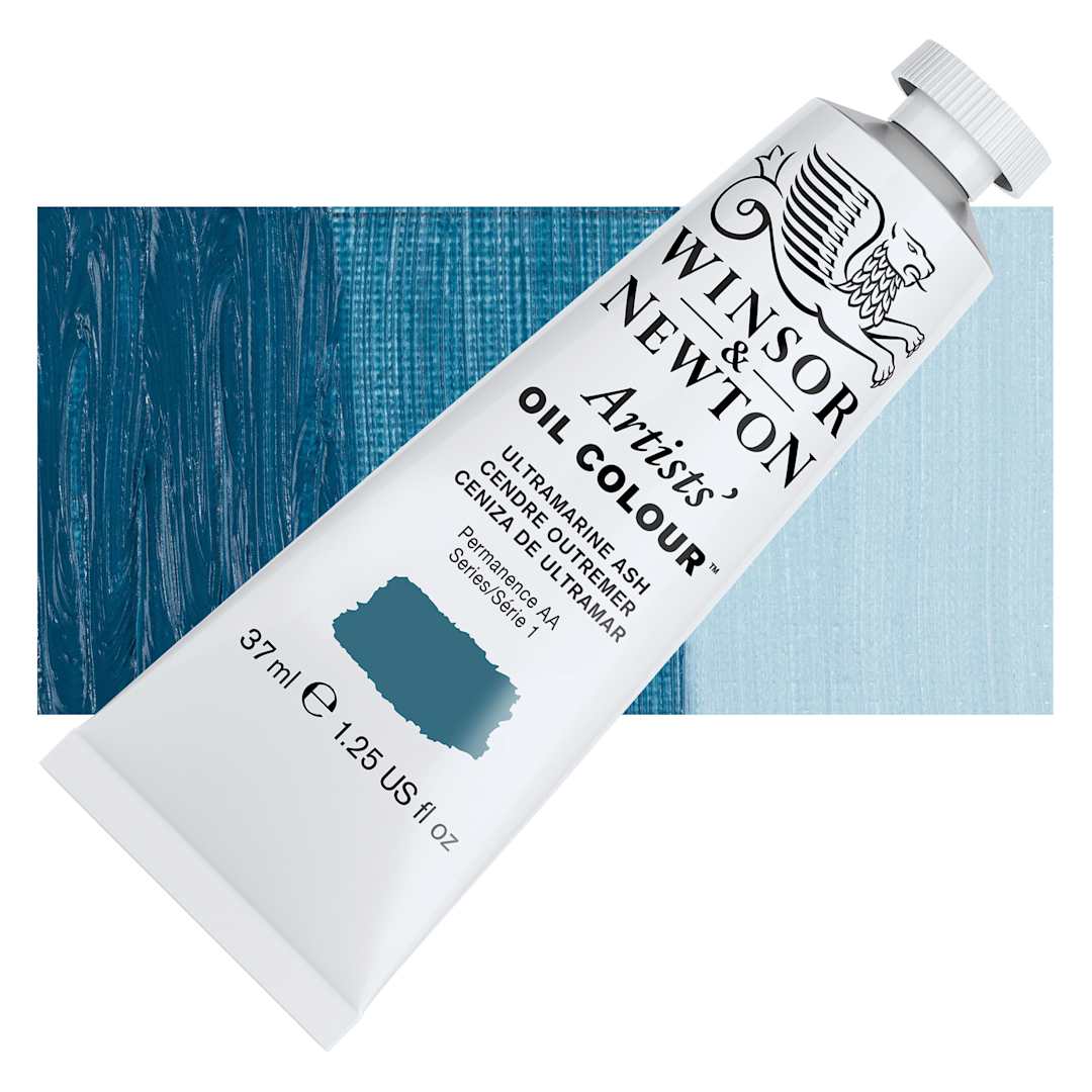 Open in modal - Winsor & Newton Artists' Oil Color - Ultramarine Ash, 37 ml tube