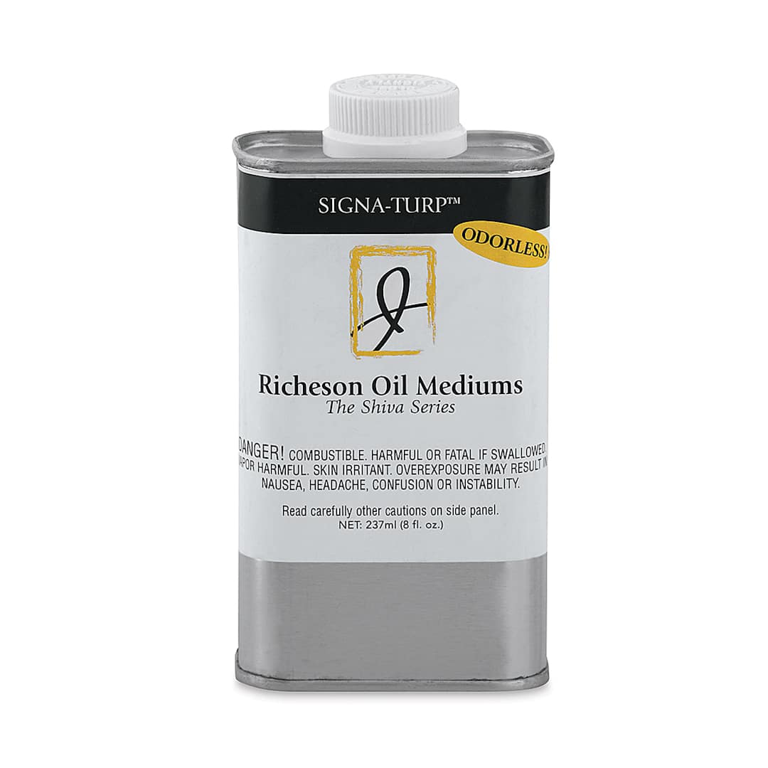 Open in modal - Shiva Signa-Turp Odorless Thinner - 8 oz bottle