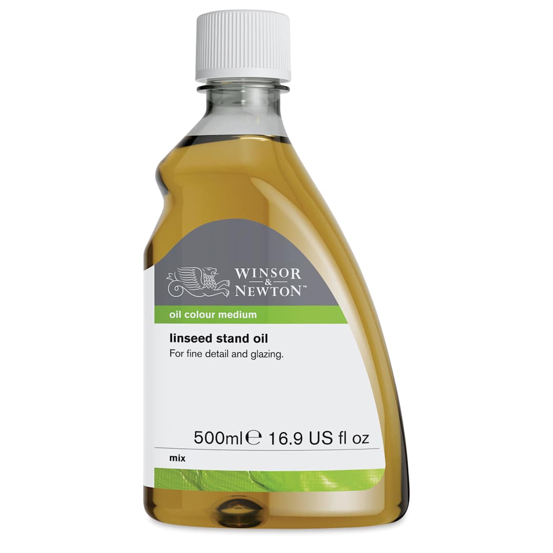 Open in modal - Winsor & Newton Linseed Stand Oil - 500 ml bottle
