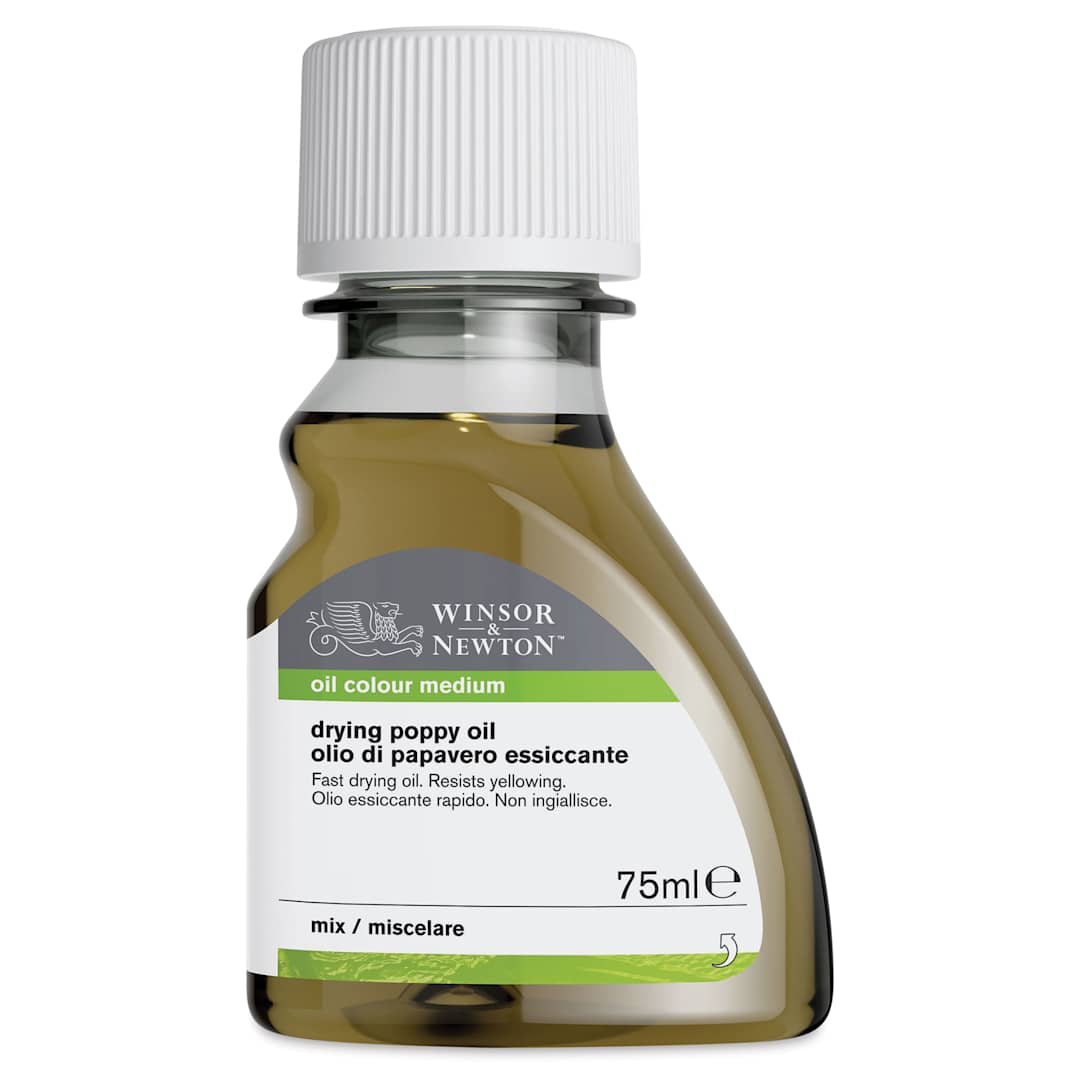 Open in modal - Winsor & Newton Drying Poppy Oil - 75 ml bottle