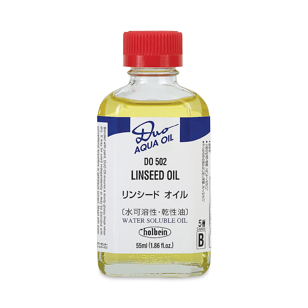 Open in modal - Holbein Duo Aqua Linseed Oil - 55 ml bottle