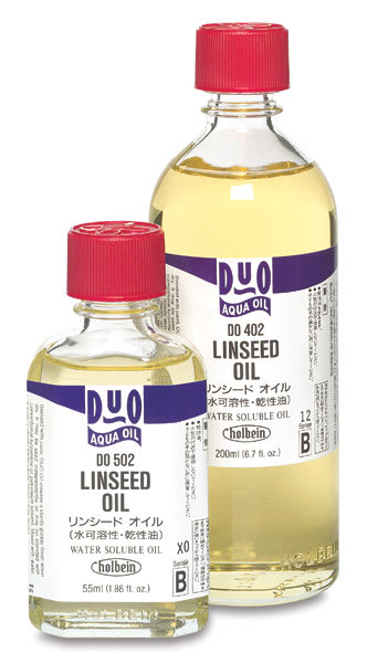 Open in modal - Holbein Duo Aqua Linseed Oil