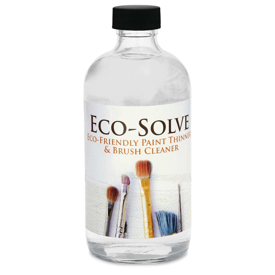 Open in modal - Natural Earth Paint Eco-Solve Paint Thinner - 8 oz, Glass Bottle