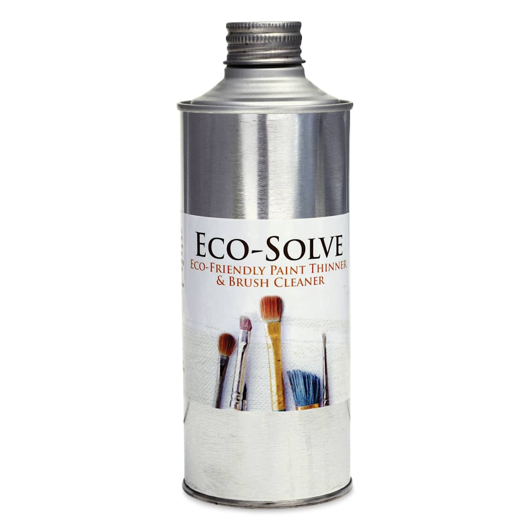 Open in modal - Natural Earth Paint Eco-Solve Paint Thinner - 16 oz, Aluminum Bottle