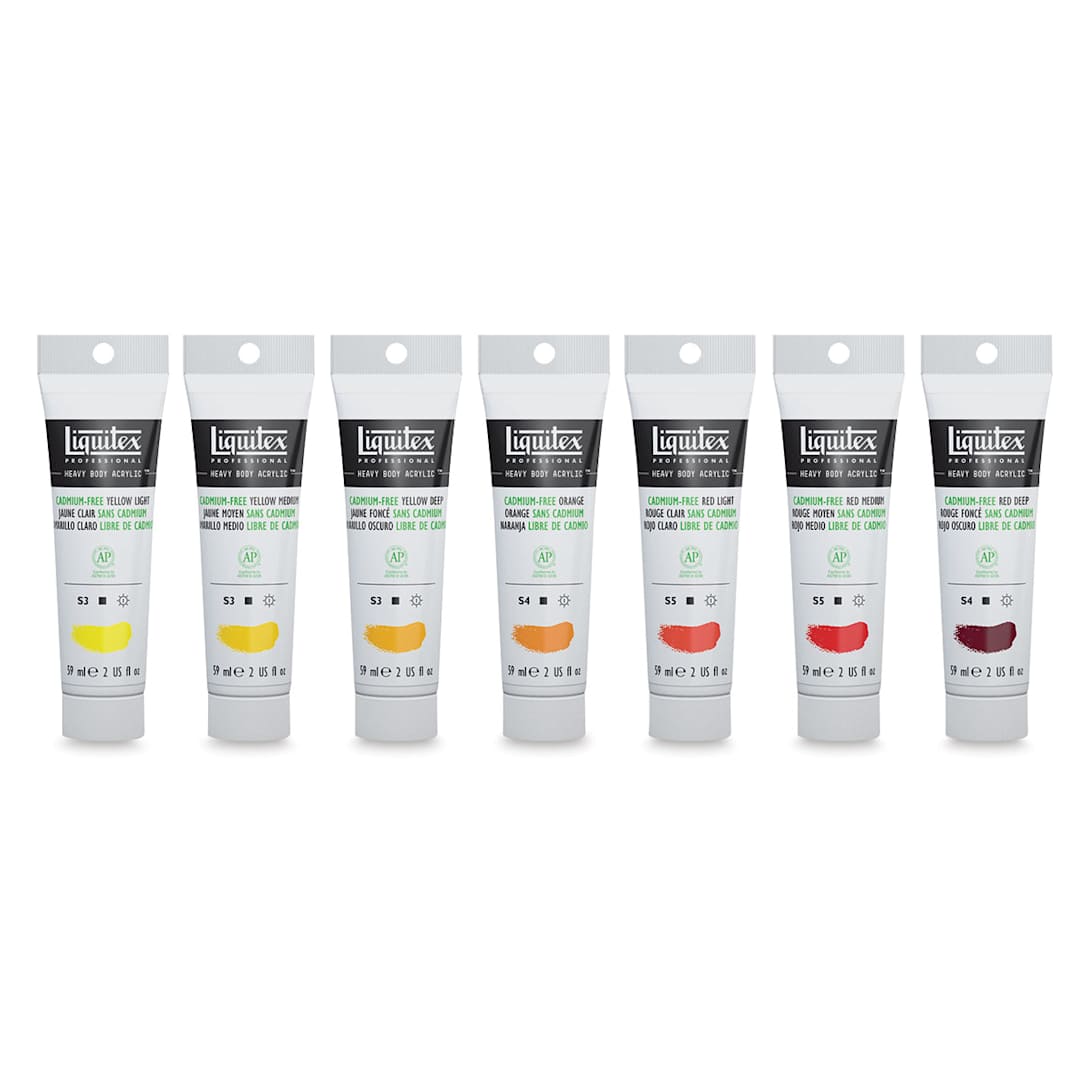 Open in modal - Liquitex Professional Heavy Body Acrylic Paints (Cadmium-Free Colors)