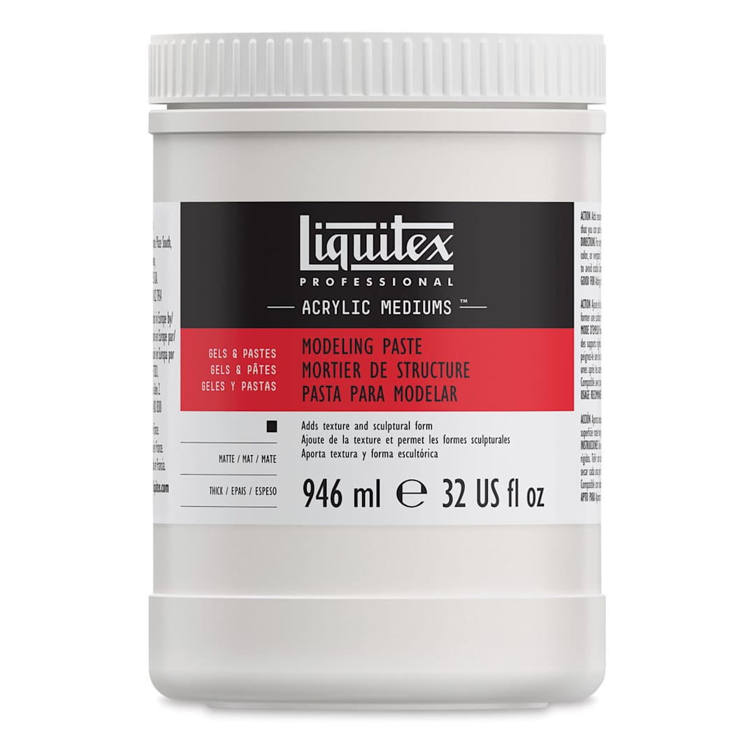 Open in modal - Liquitex Medium - Modeling Paste, 32 oz jar