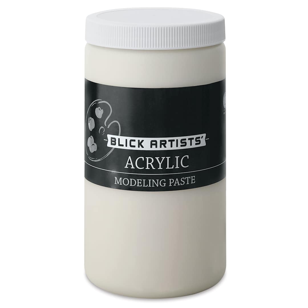 Open in modal - Blick Artists Acrylic Medium - Blick Artists' Acrylic Modeling Paste, 32 oz