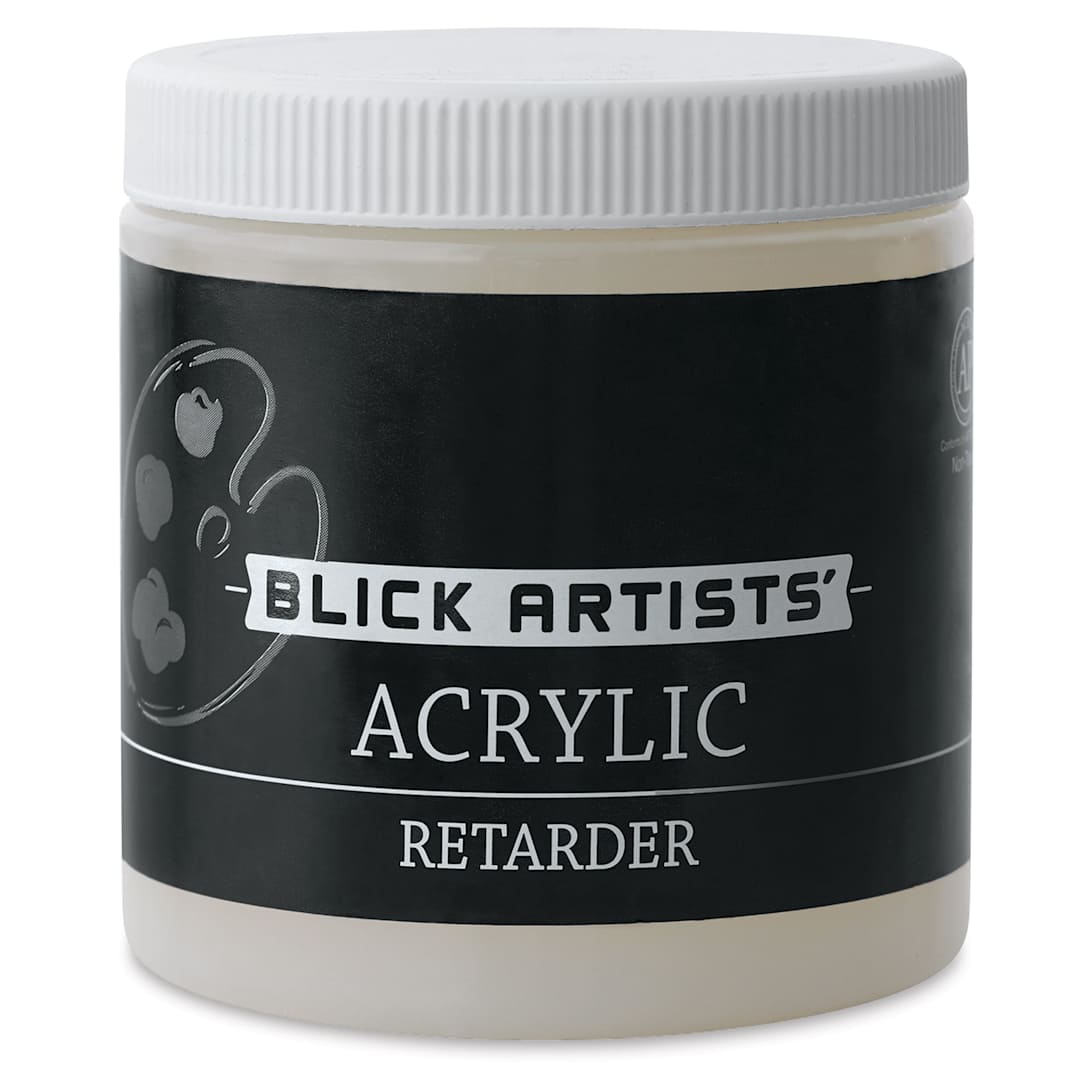 Open in modal - Blick Artists Acrylic Medium - Blick Artists' Acrylic Retarder, 8 oz jar