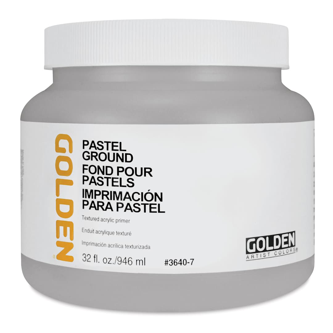 Open in modal - Golden Pastel Ground - Front of 32 oz jar shown