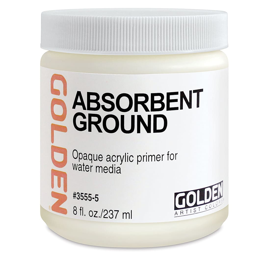 Open in modal - Golden Absorbent Ground - White, 8 oz jar