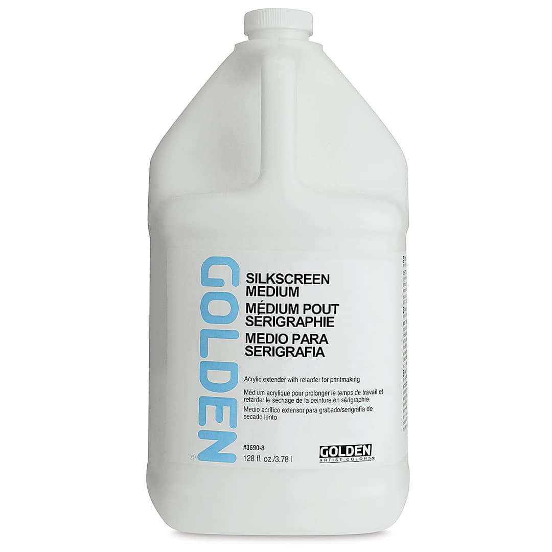 Open in modal - Golden Silkscreen Medium, 128 oz tub