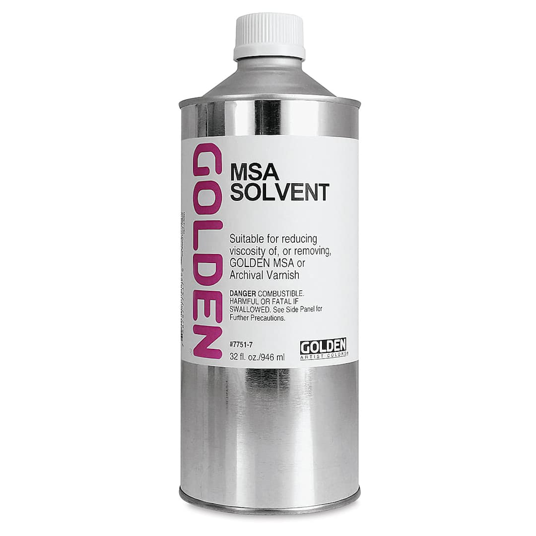 Open in modal - Golden MSA Solvent - 32 oz can