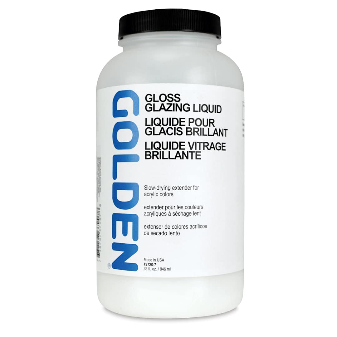 Open in modal - Golden Gloss Glazing Liquid, 32 oz bottle