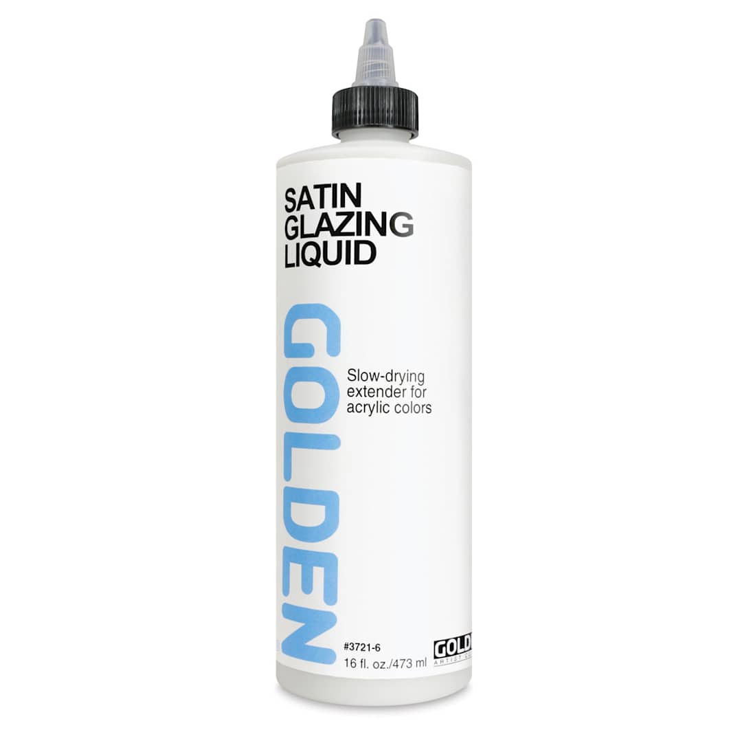 Open in modal - Golden Satin Glazing Liquid, 16 oz bottle