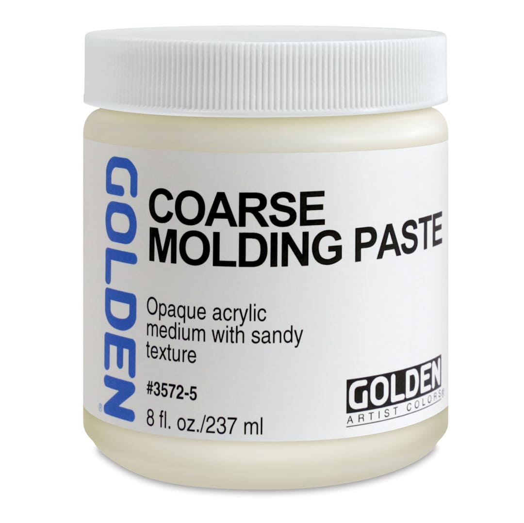 Open in modal - Golden- Coarse Molding Paste, 8 oz jar