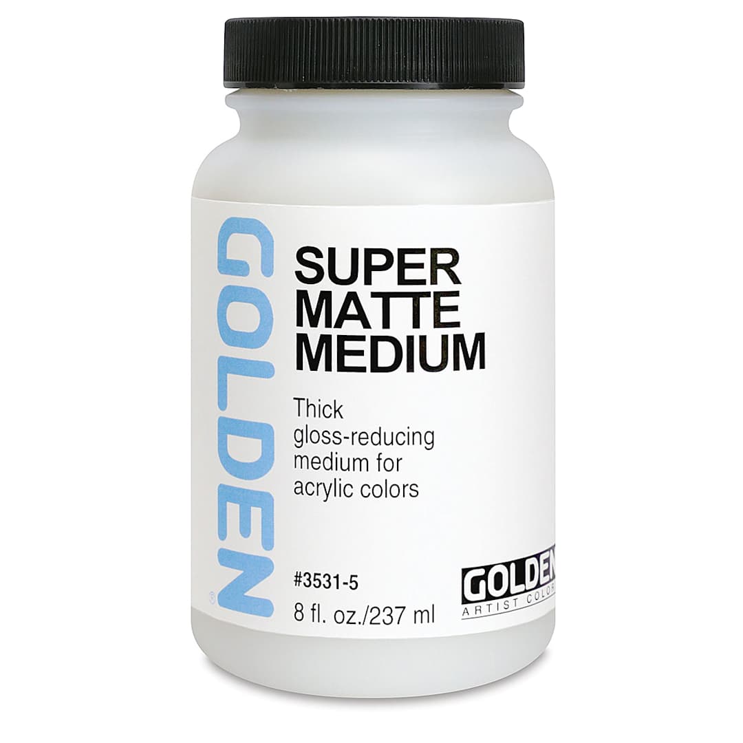 Open in modal - Super Loaded Matte Medium - 8 oz Jar