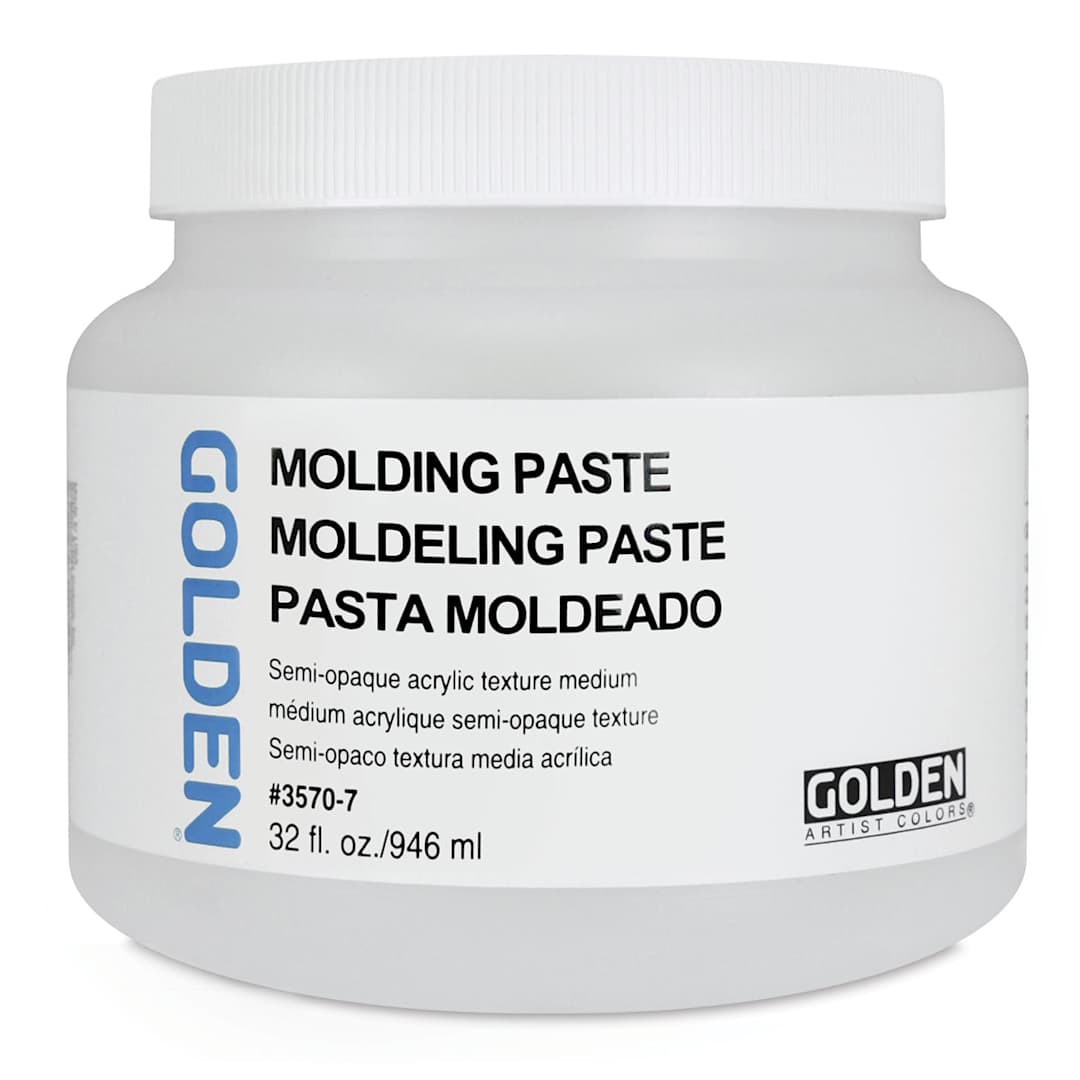 Open in modal - Golden Molding Paste Medium - 32 oz jar