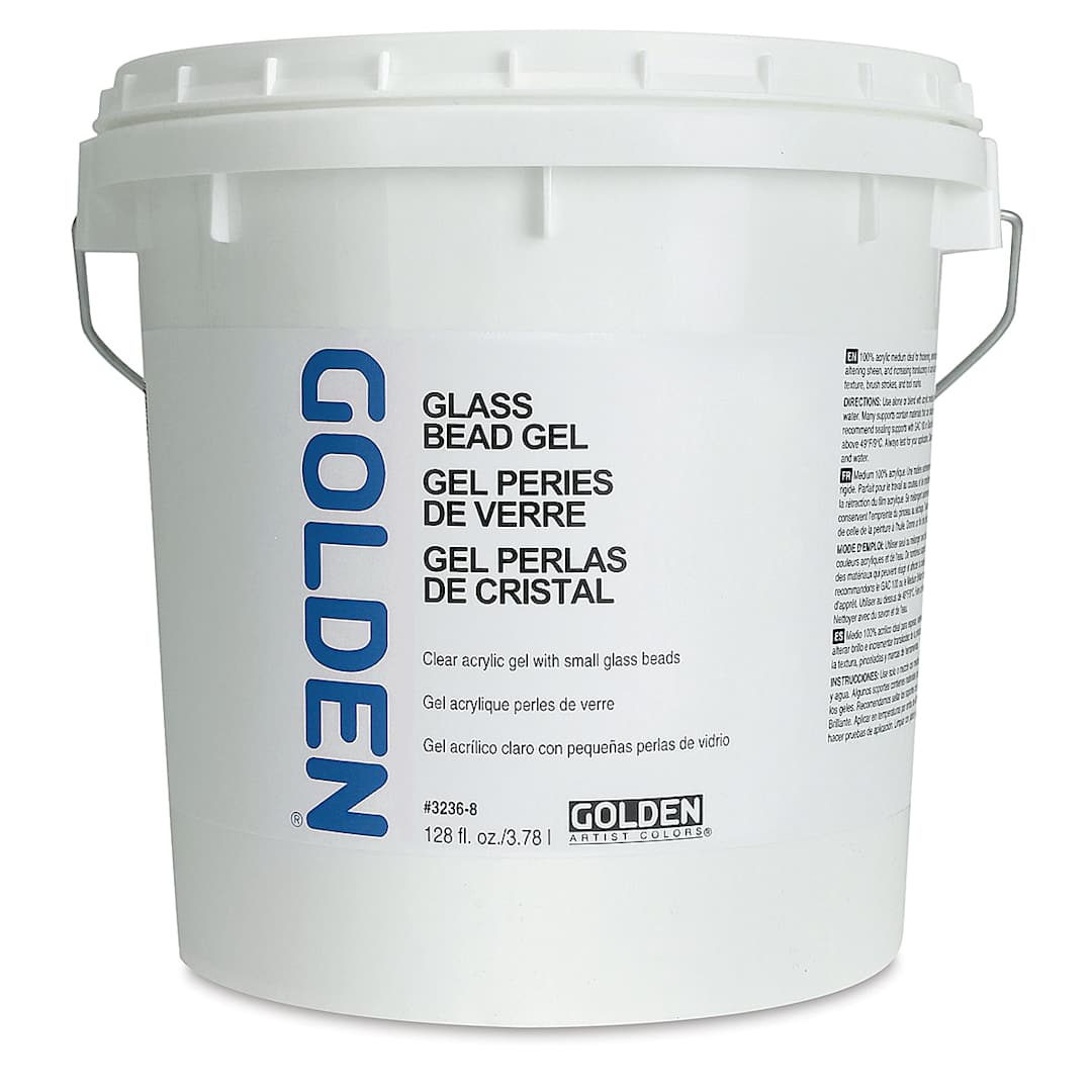 Open in modal - Golden Acrylic Medium - Glass Bead Gel, 128 oz tub