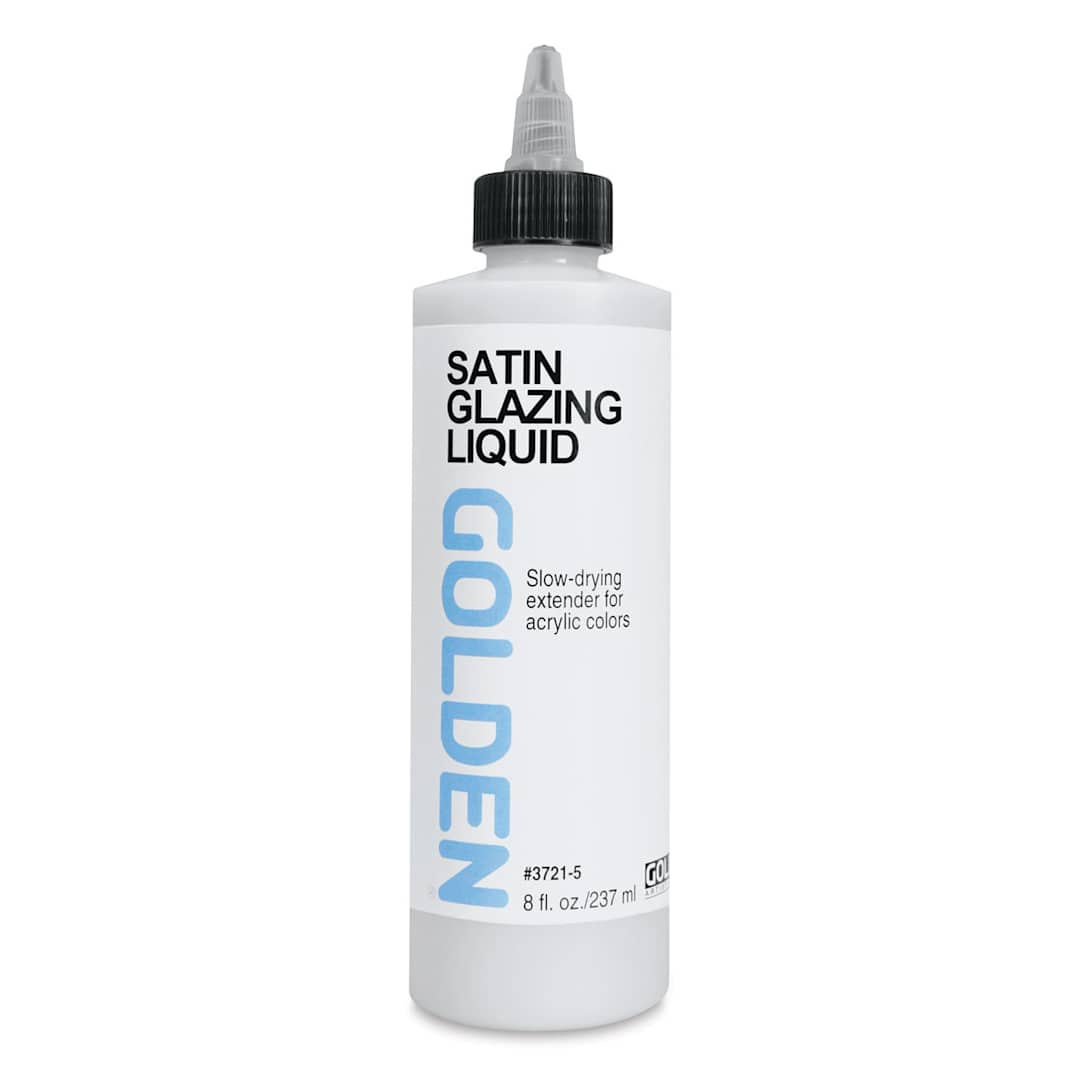 Open in modal - Golden Satin Glazing Liquid, 8 oz bottle