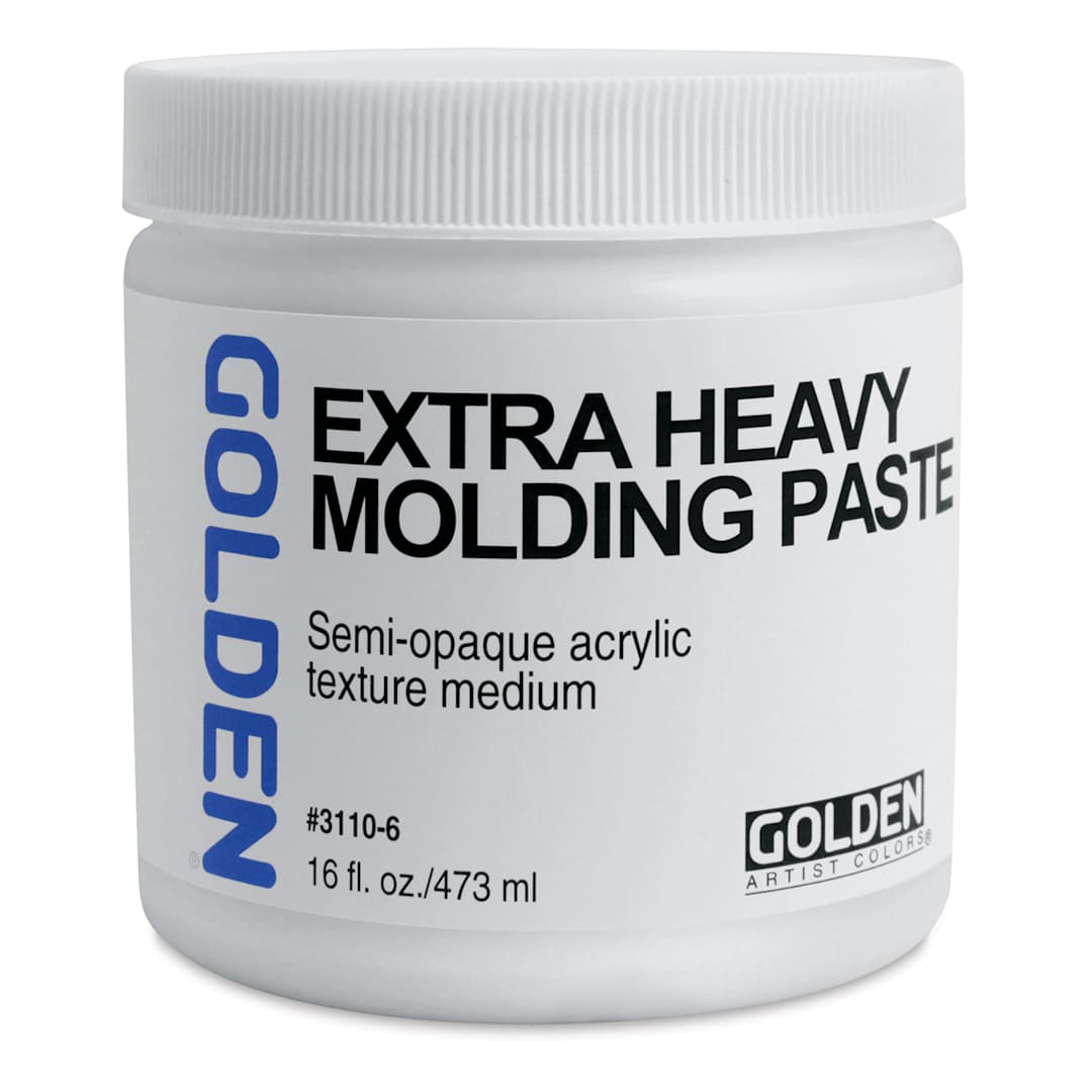 Open in modal - Golden Extra Heavy Molding Paste - 16 oz jar
