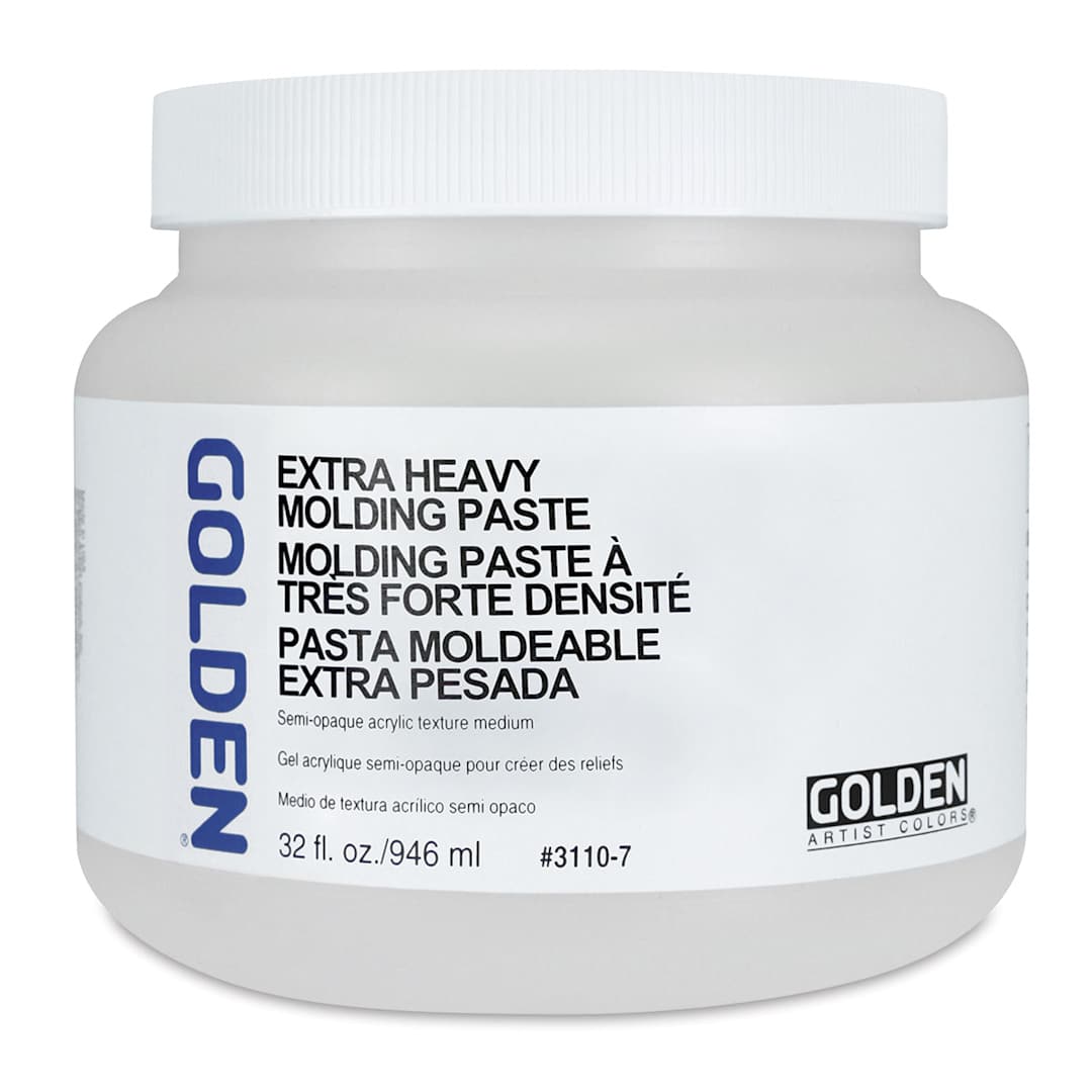Open in modal - Golden Extra Heavy Gel / Molding Paste - 32 oz jar