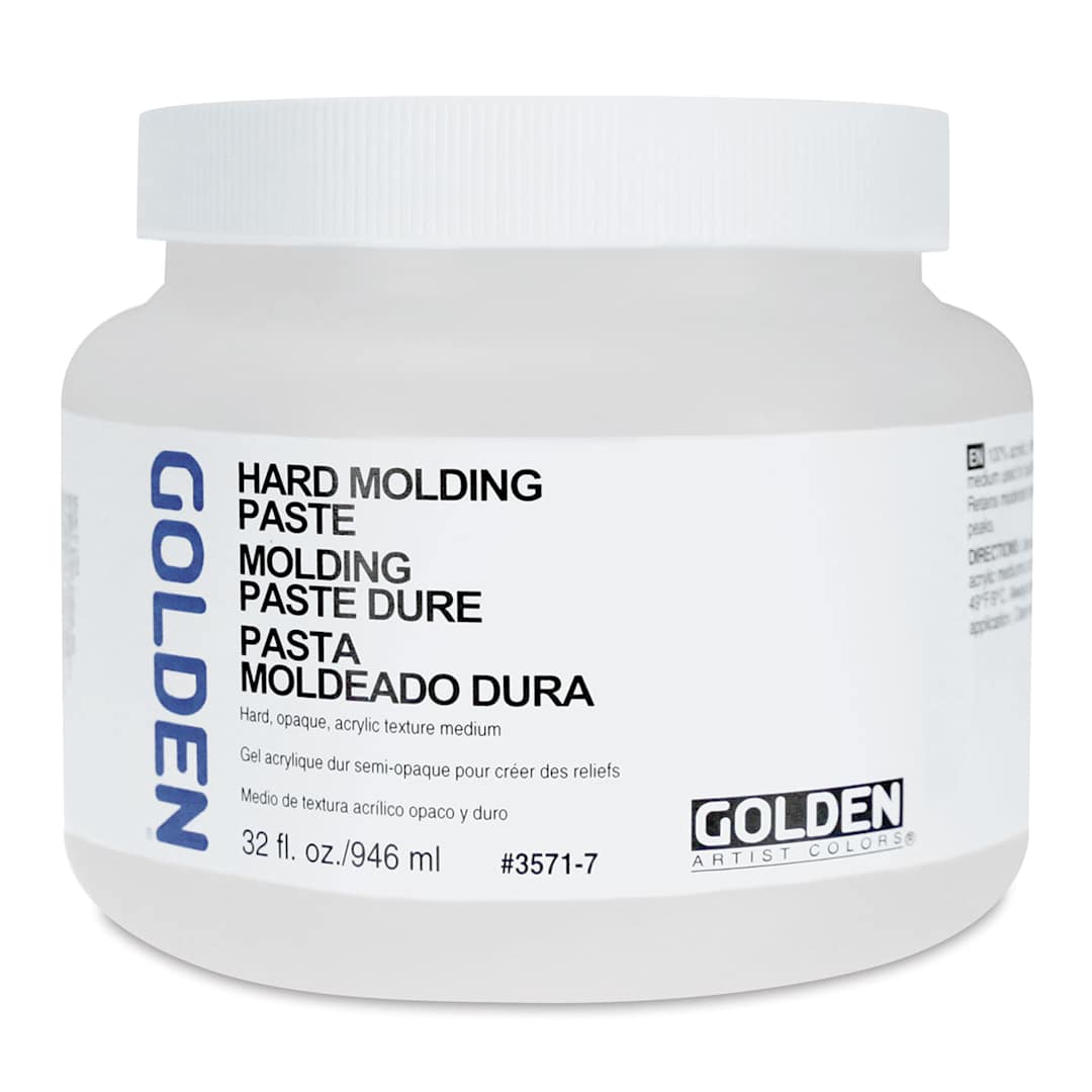 Open in modal - Golden Hard Molding Paste Medium - 32 oz jar