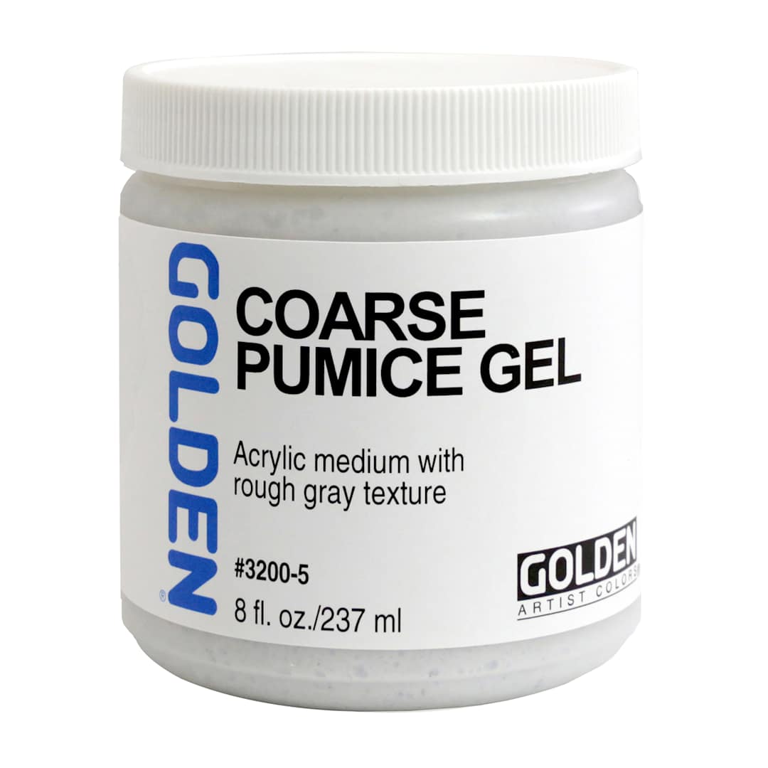 Open in modal - GEL MEDIUM 8 OZ COARSE PUMICE
