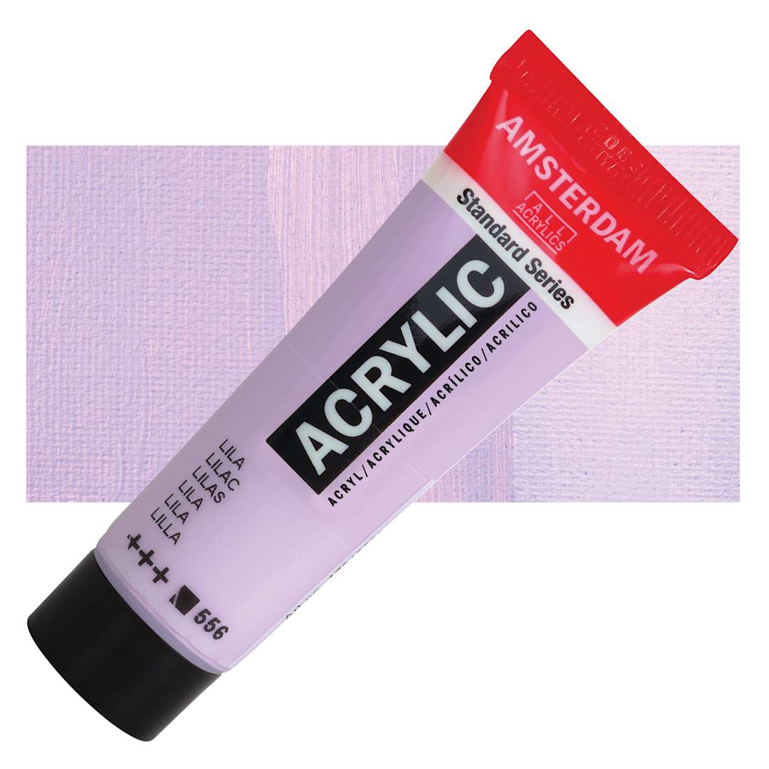 Open in modal - Amsterdam Standard Series Acrylic - Lilac, 20 ml Tube and swatch