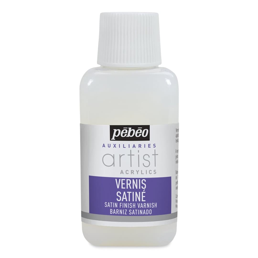 Open in modal - Pebeo Acrylic Polymer Varnish - Satin, 250 ml bottle