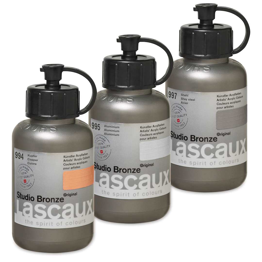 Open in modal - Lascaux Studio Bronze Acrylic Paints