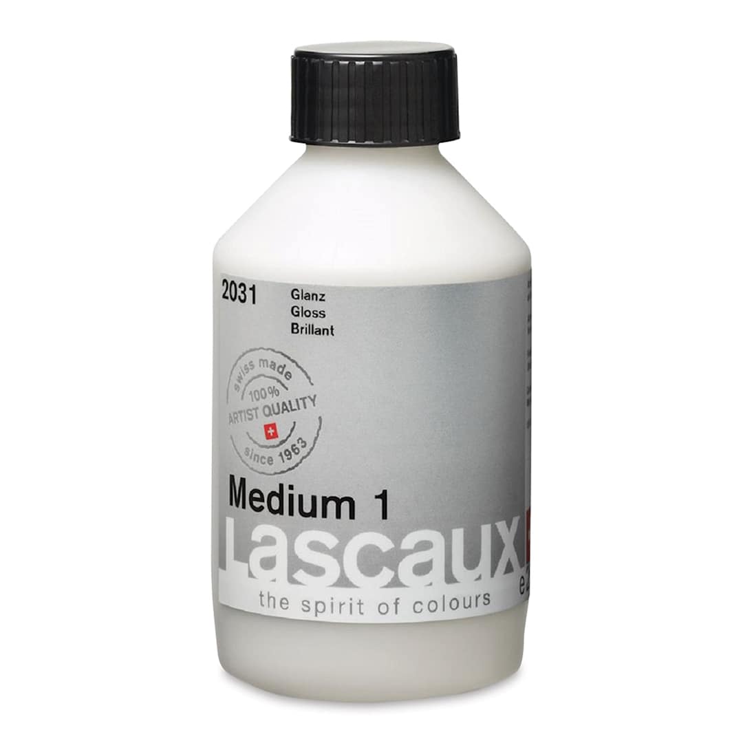 Open in modal - Lascaux Acrylic Medium 1 - Gloss, 250 ml jar