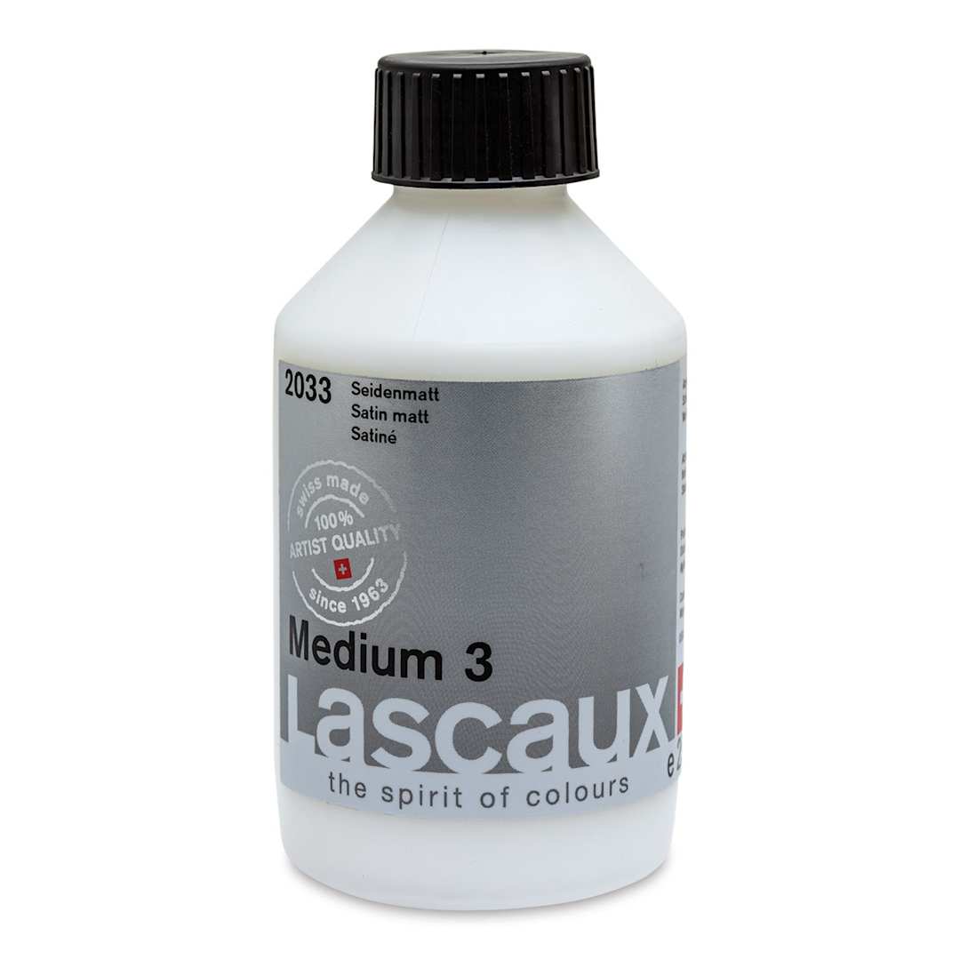 Open in modal - Lascaux Acrylic Medium 3 - Satin, 250 ml jar