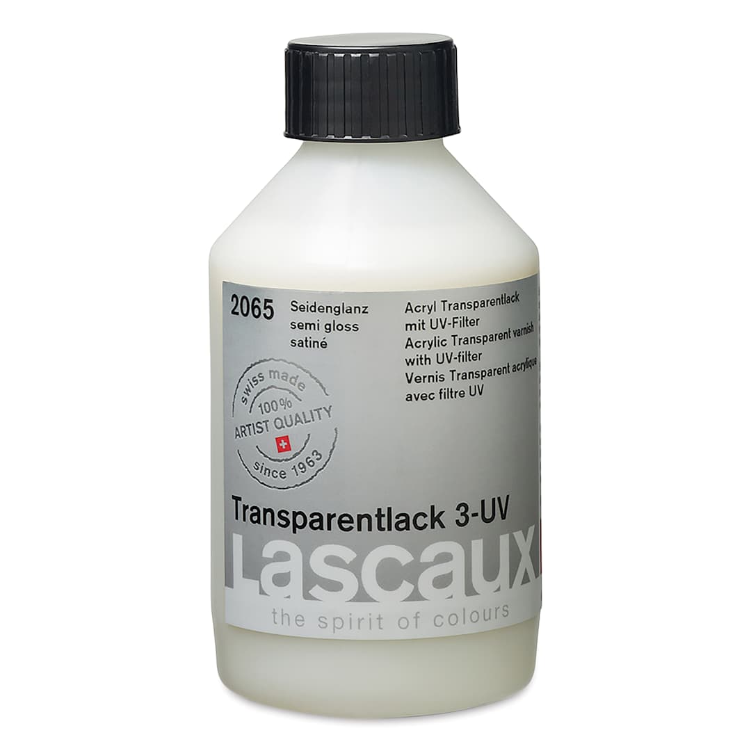 Open in modal - Lascaux UV Varnish - Semi Gloss, 250 ml bottle