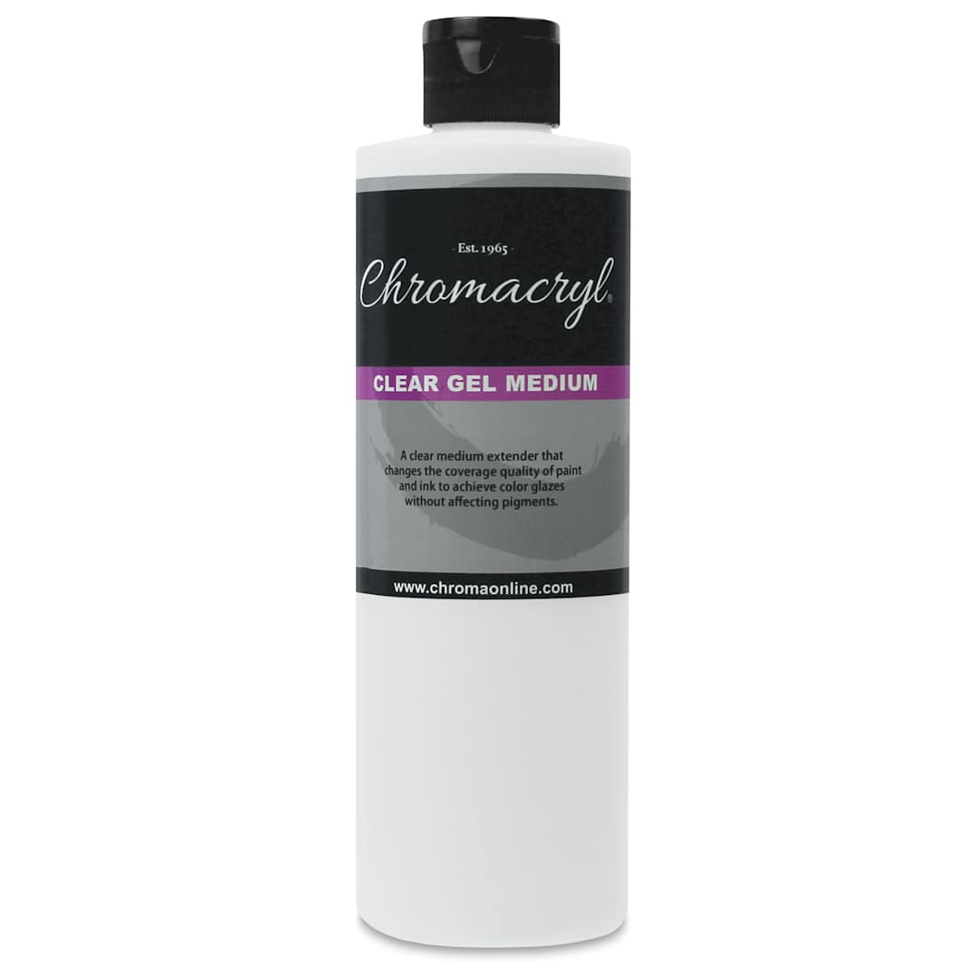 Open in modal - Chromacryl Acrylic Clear Gel Medium - 16 oz

